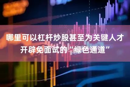 哪里可以杠杆炒股甚至为关键人才开辟免面试的“绿色通道”