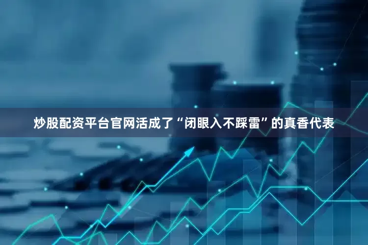 炒股配资平台官网活成了“闭眼入不踩雷”的真香代表